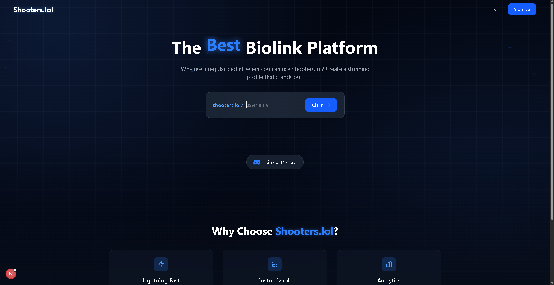 Shooters.lol screenshot