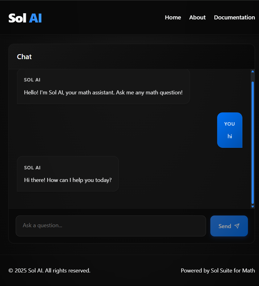 SolAI screenshot