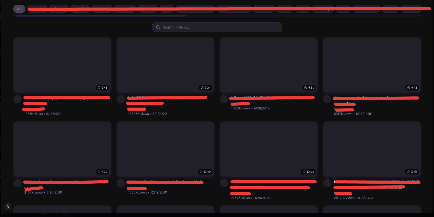 VideoSite screenshot